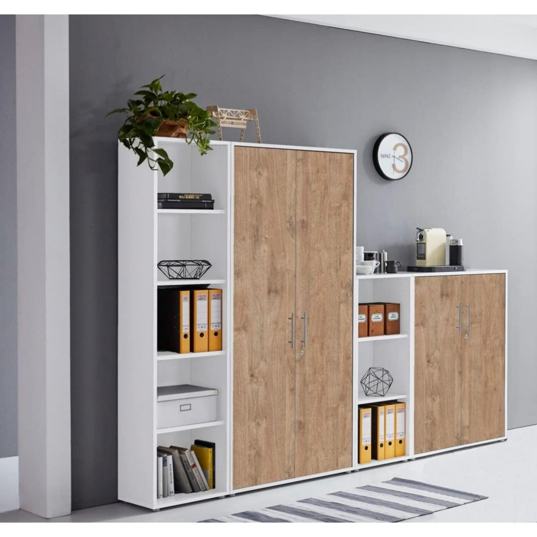 Elegantes Schrankwand fuer das aus Acryl